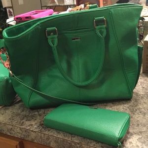 Wristlet and Purse combo